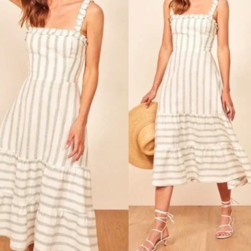 Reformation - Hyla Dress, Gateau - Sz 6 - EUC